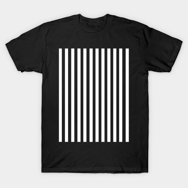 Striped Goth T-Shirt by dankdesigns